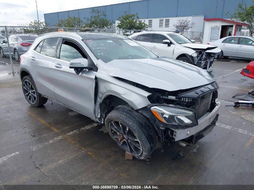 2017 MERCEDES-BENZ GLA 250 4MATIC