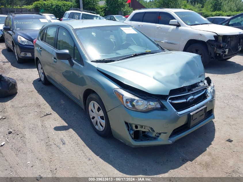 2015 SUBARU IMPREZA 2.0I