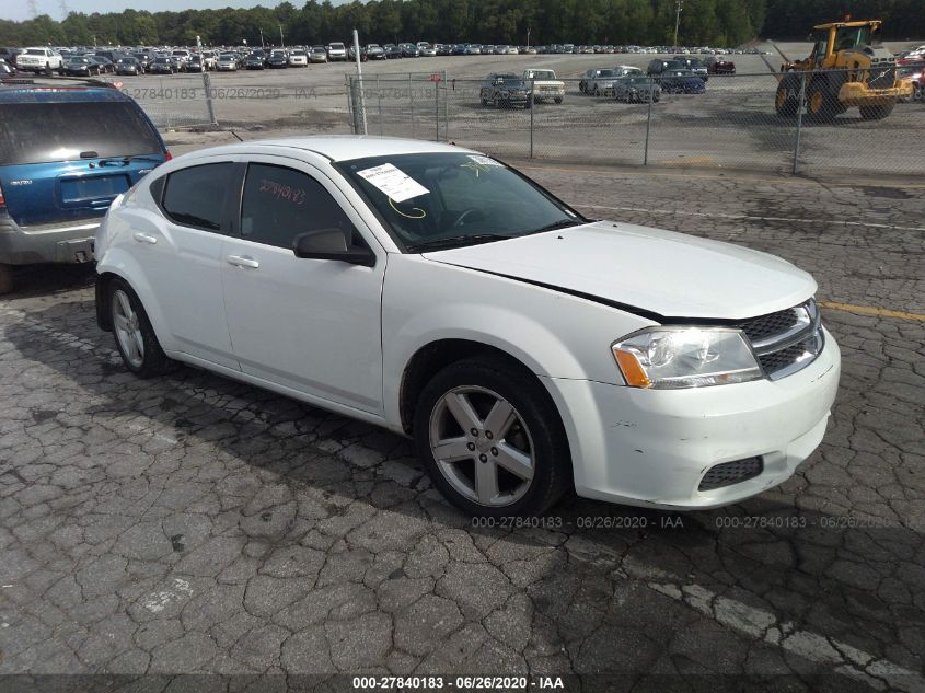 2013 DODGE AVENGER SE