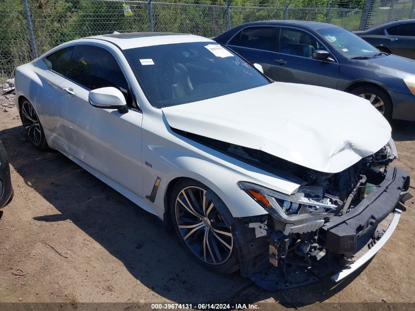 2018 INFINITI Q60 3.0T LUXE