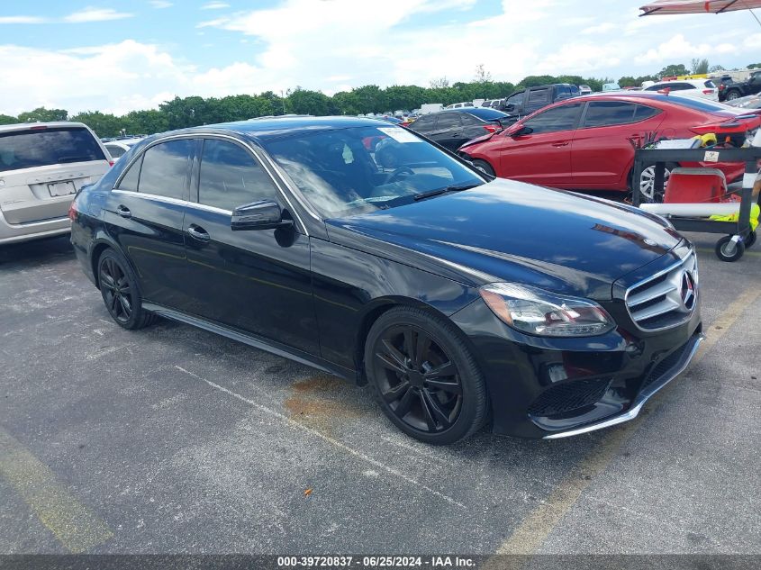 2014 MERCEDES-BENZ E 350