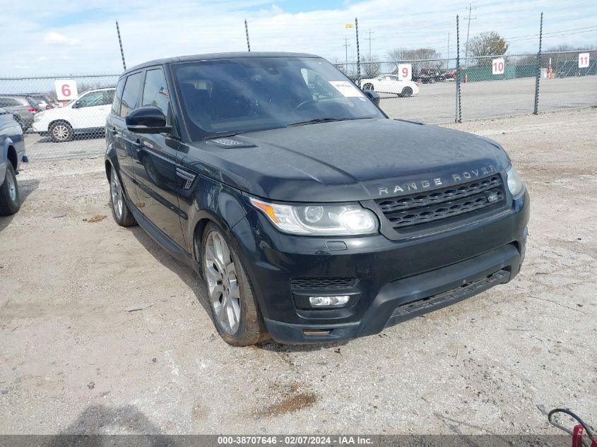 2016 LAND ROVER RANGE ROVER SPORT 5.0L V8 SUPERCHARGED/5.0L V8 SUPERCHARGED DYNAMIC