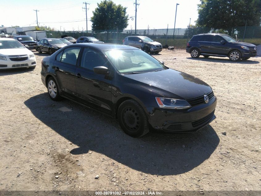 2012 VOLKSWAGEN JETTA 2.0L S