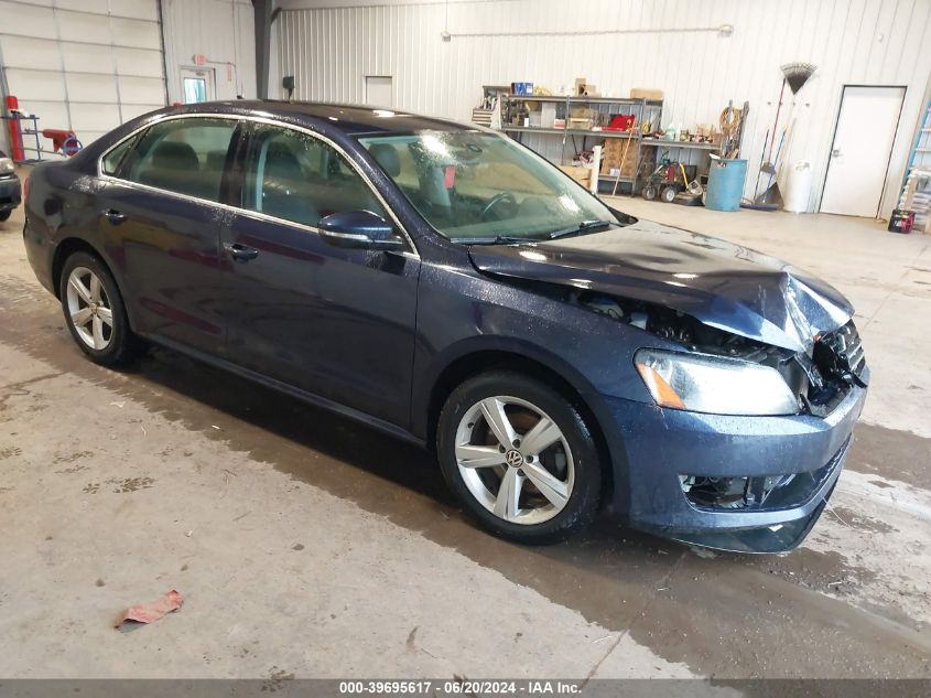 2012 VOLKSWAGEN PASSAT 2.0L TDI SE