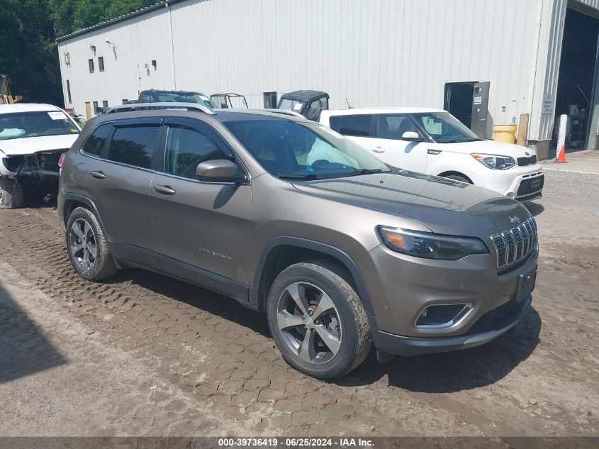 2019 JEEP CHEROKEE LIMITED 4X4