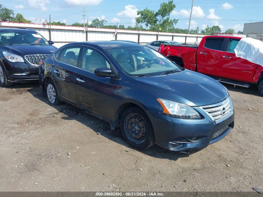 2013 NISSAN SENTRA S