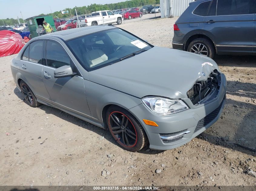 2012 MERCEDES-BENZ C 300 LUXURY 4MATIC/SPORT 4MATIC