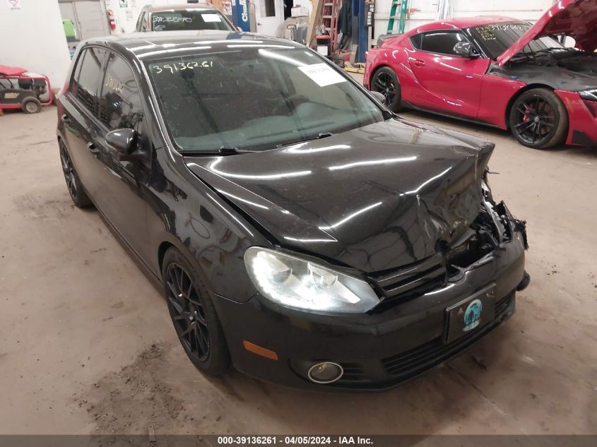 2012 VOLKSWAGEN GOLF TDI 4-DOOR