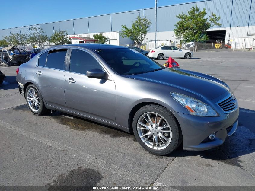 2011 INFINITI G37 JOURNEY