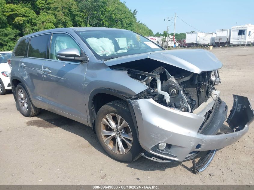 2016 TOYOTA HIGHLANDER LE PLUS V6