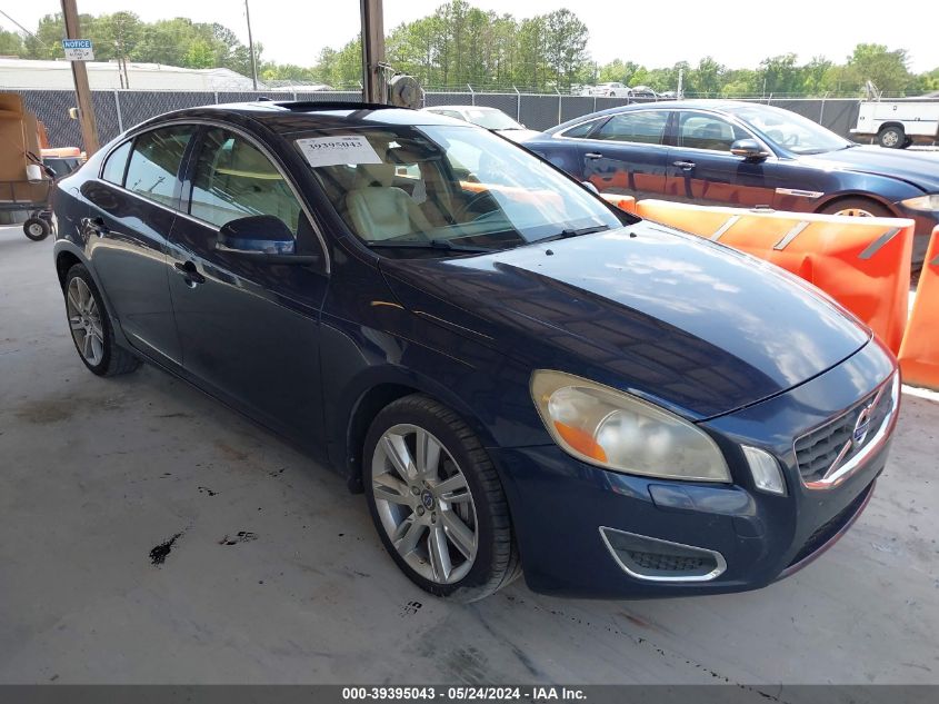 2013 VOLVO S60 T6/T6 PLATINUM/T6 PREMIER PLUS/T6 R-DESIGN/T6 R-DESIGN PLATINUM