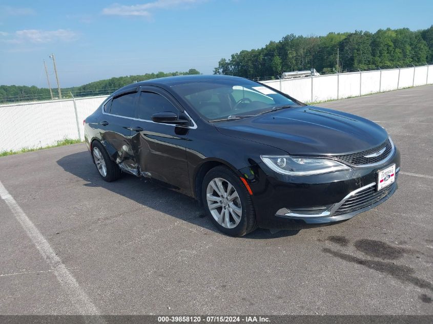 2016 CHRYSLER 200 LIMITED