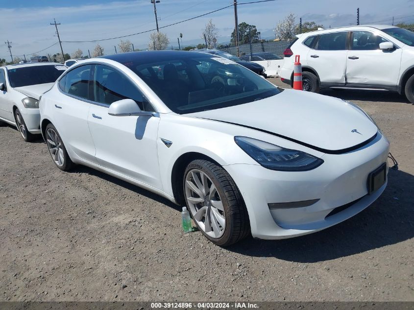 2018 TESLA MODEL 3 LONG RANGE/MID RANGE