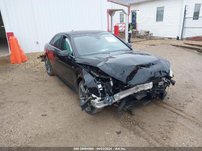 2018 AUDI A4 2.0T PREMIUM/2.0T TECH PREMIUM