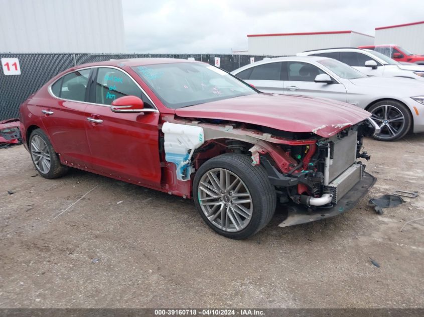 2021 GENESIS G70 2.0T RWD