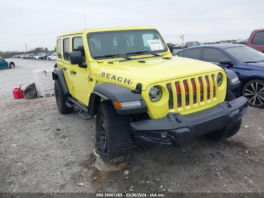 2022 JEEP WRANGLER UNLIMITED HIGH TIDE 4X4