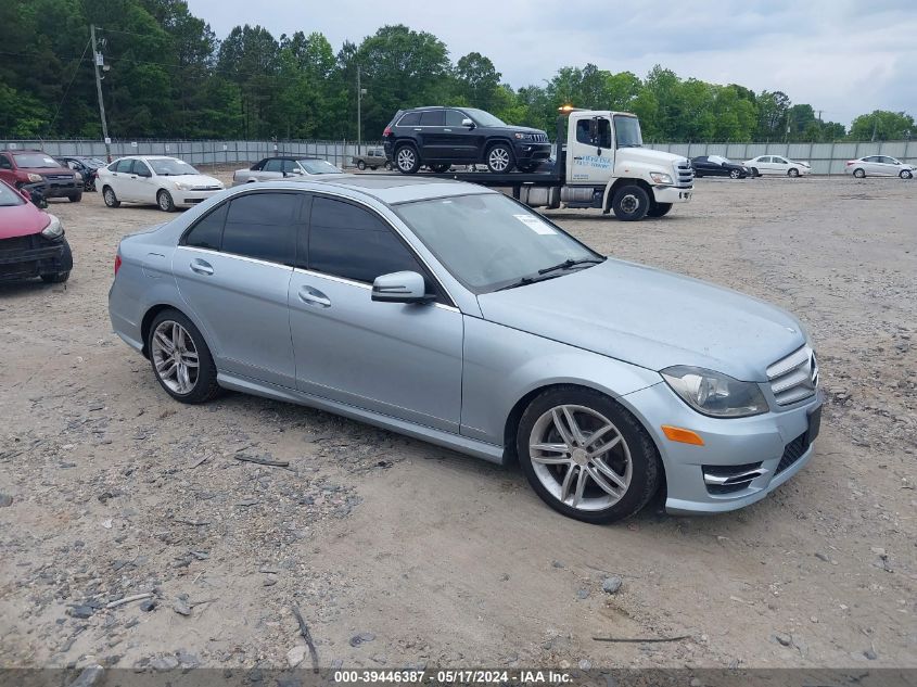 2013 MERCEDES-BENZ C 300 LUXURY 4MATIC/SPORT 4MATIC