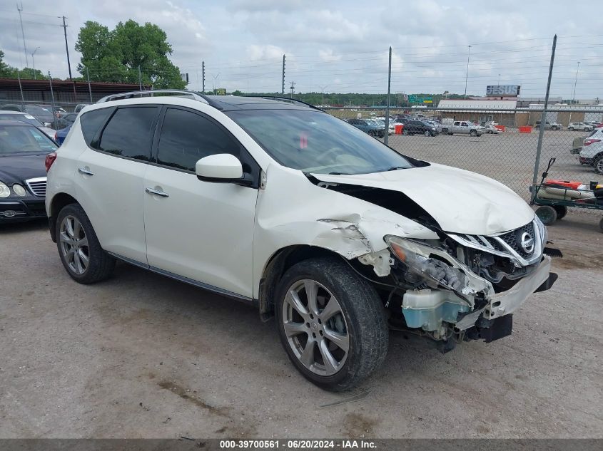 2012 NISSAN MURANO LE