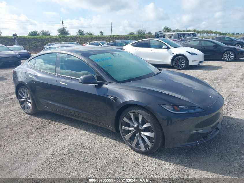 2024 TESLA MODEL 3 REAR-WHEEL DRIVE