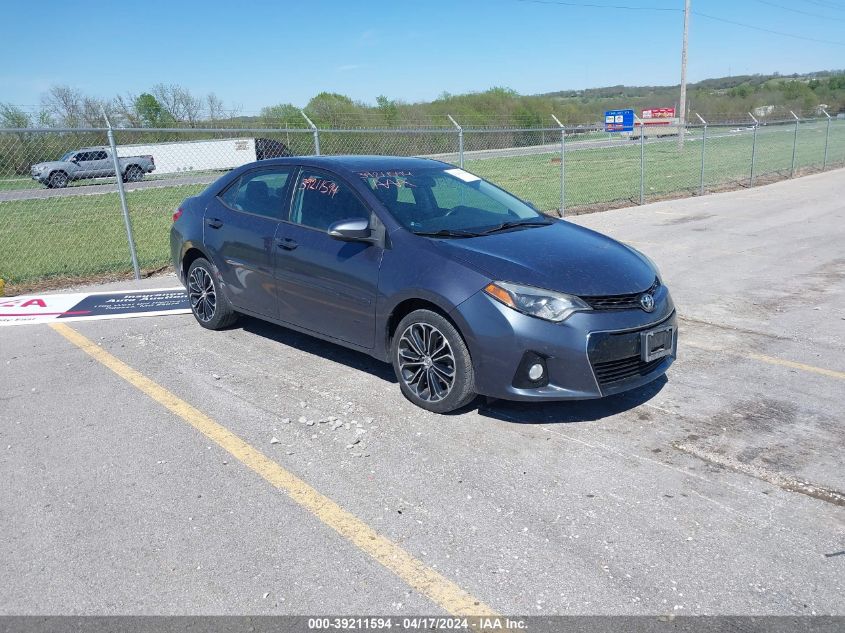 2016 TOYOTA COROLLA S PLUS