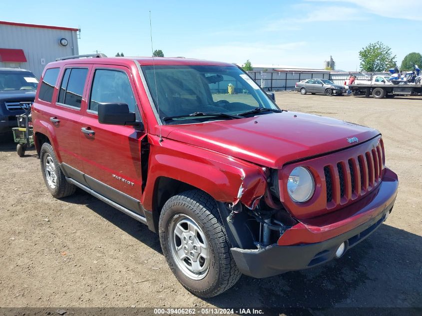 2014 JEEP PATRIOT SPORT