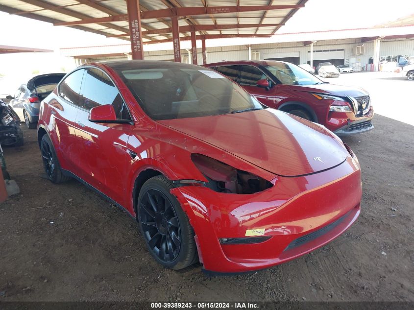 2022 TESLA MODEL Y LONG RANGE DUAL MOTOR ALL-WHEEL DRIVE