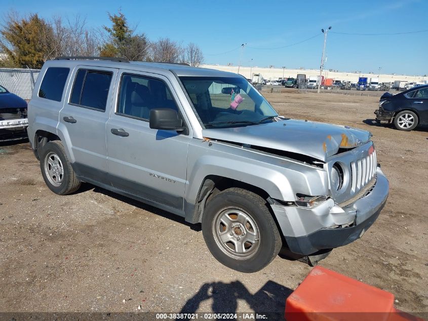 2012 JEEP PATRIOT SPORT