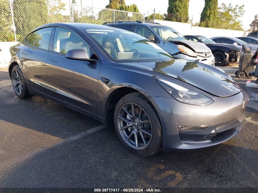 2022 TESLA MODEL 3 LONG RANGE DUAL MOTOR ALL-WHEEL DRIVE