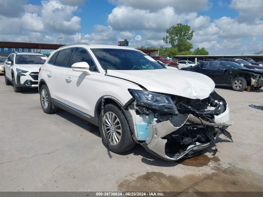 2016 LINCOLN MKX SELECT