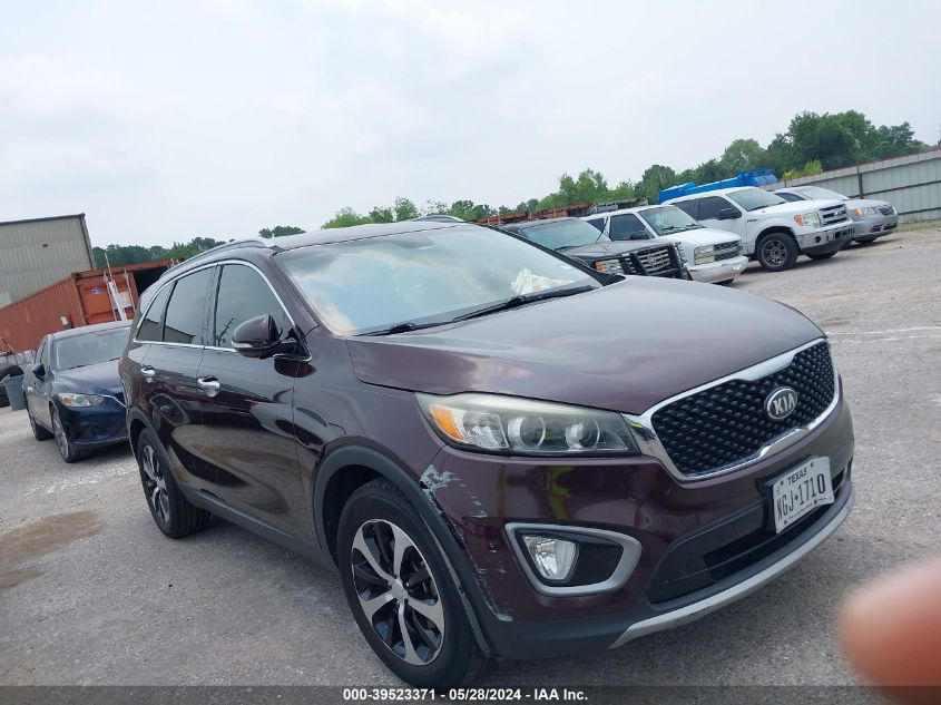 2016 KIA SORENTO 3.3L EX