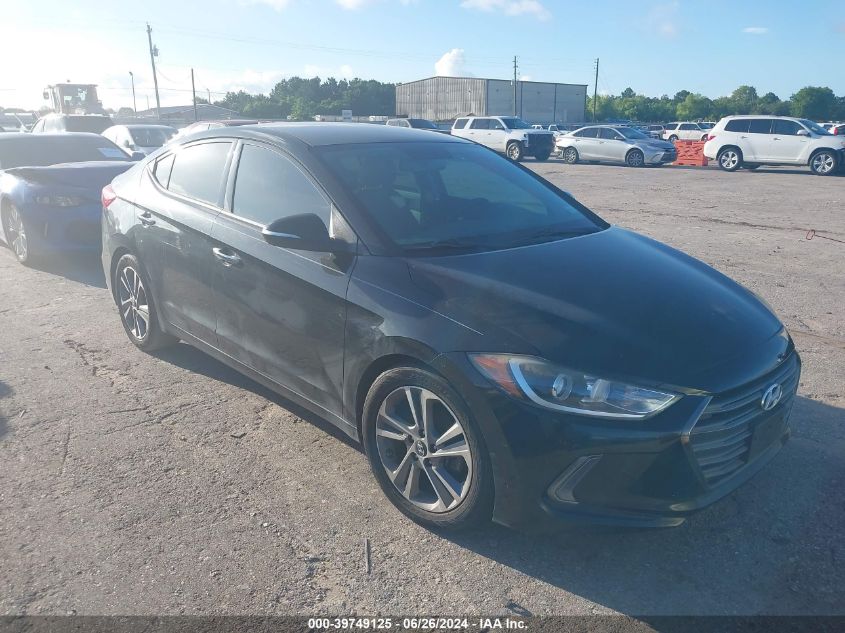 2017 HYUNDAI ELANTRA LIMITED