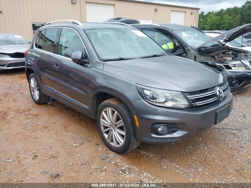 2016 VOLKSWAGEN TIGUAN S/SE/SEL/R-LINE