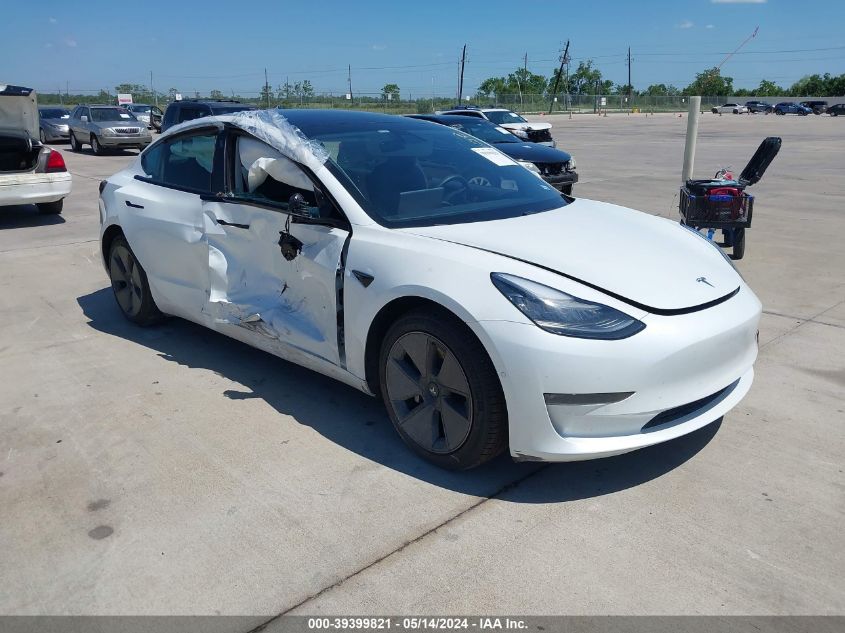 2021 TESLA MODEL 3 LONG RANGE DUAL MOTOR ALL-WHEEL DRIVE