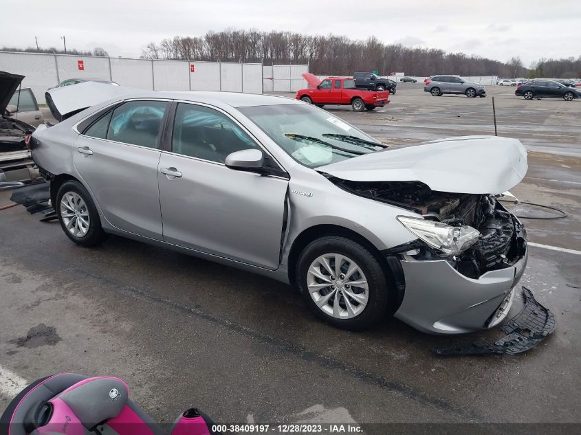 2016 TOYOTA CAMRY HYBRID LE