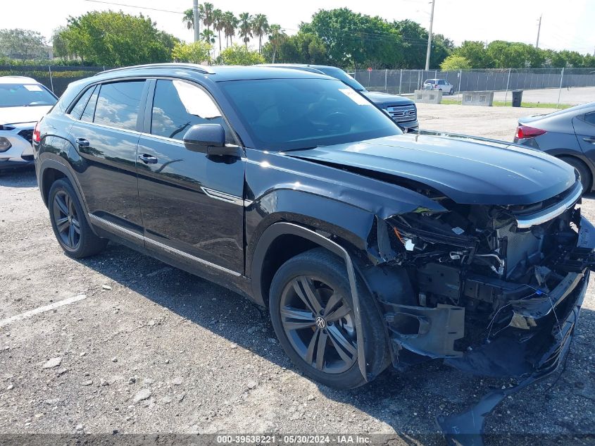 2021 VOLKSWAGEN ATLAS CROSS SPORT 3.6L V6 SE W/TECHNOLOGY R-LINE