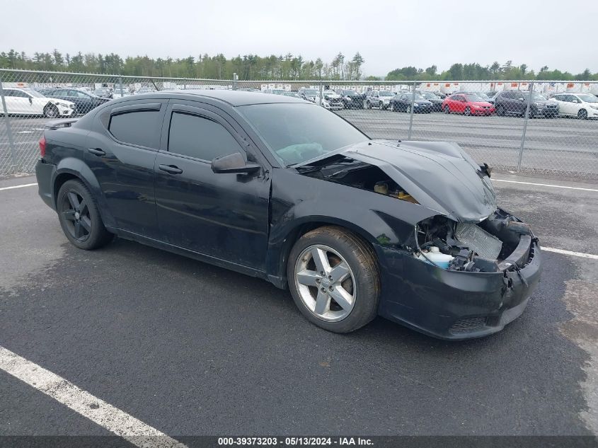 2013 DODGE AVENGER SE V6