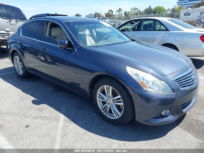 2010 INFINITI G37 JOURNEY