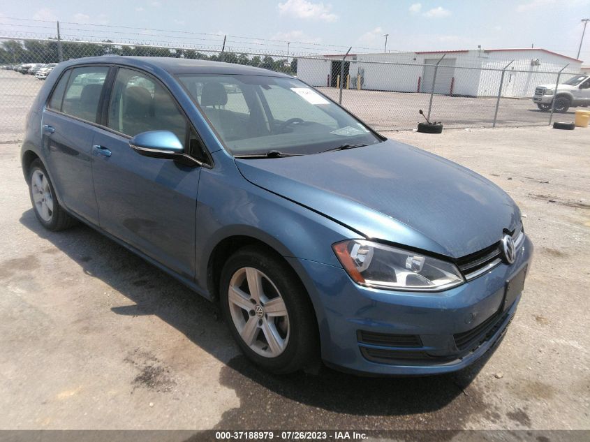 2017 VOLKSWAGEN GOLF TSI S 4-DOOR/TSI SE 4-DOOR/TSI SEL 4-DOOR/TSI WOLFSBURG EDITION 4-DOOR