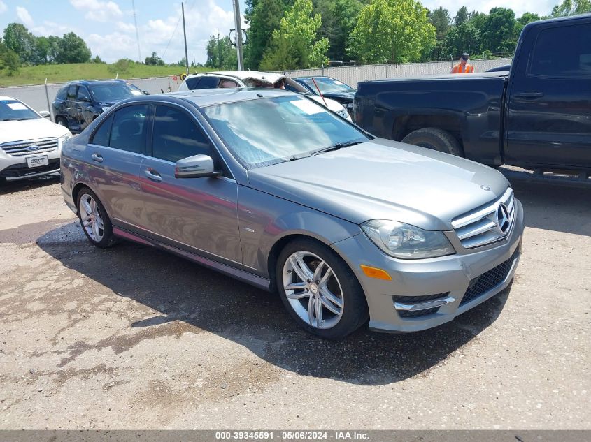 2012 MERCEDES-BENZ C 250 LUXURY/SPORT