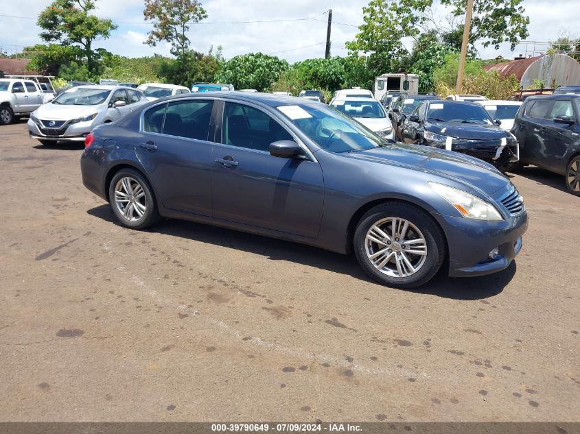 2011 INFINITI G37 JOURNEY