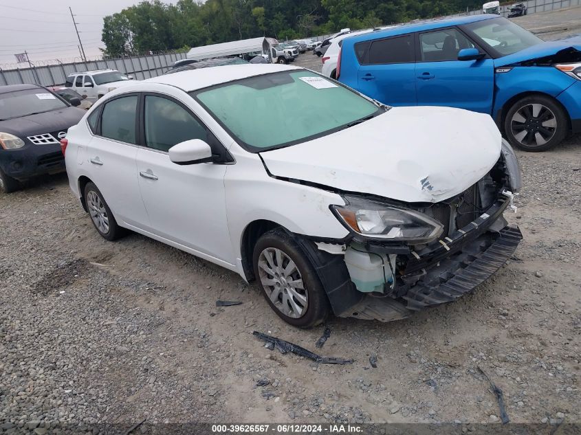 2016 NISSAN SENTRA S/SV/SR/SL