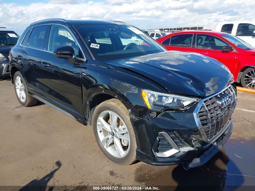 2021 AUDI Q3 PREMIUM 45 TFSI S LINE QUATTRO TIPTRONIC