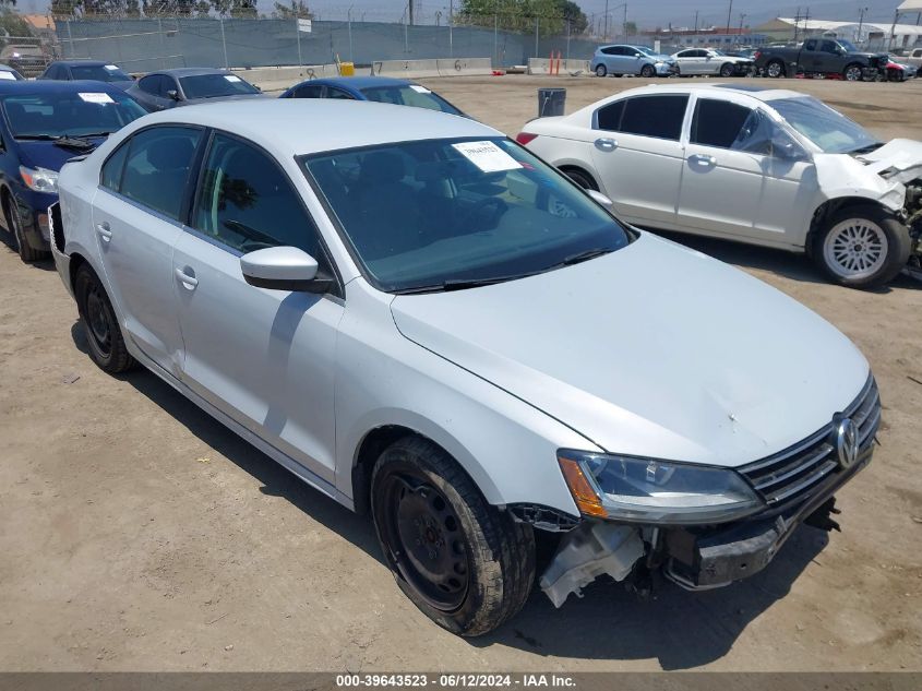 2017 VOLKSWAGEN JETTA 1.4T S