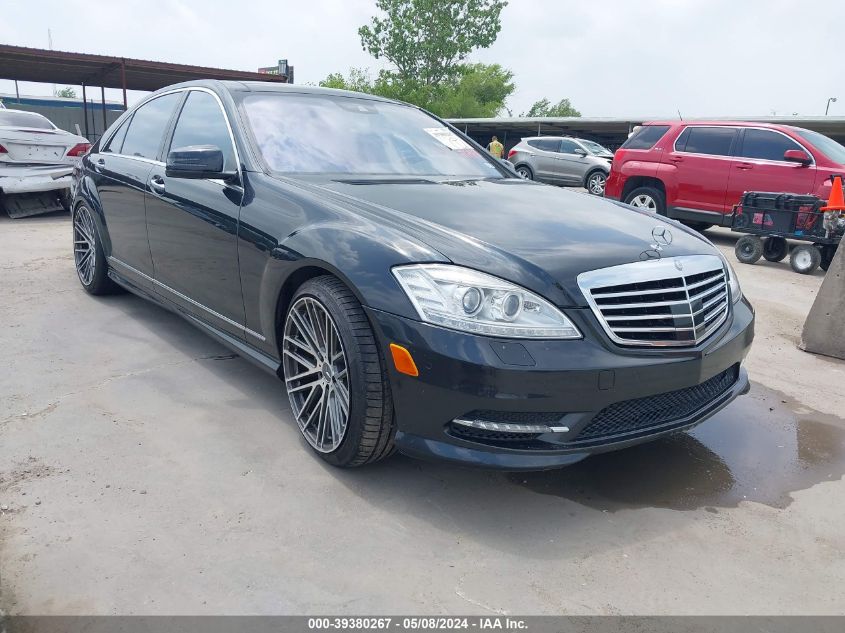 2013 MERCEDES-BENZ S 550