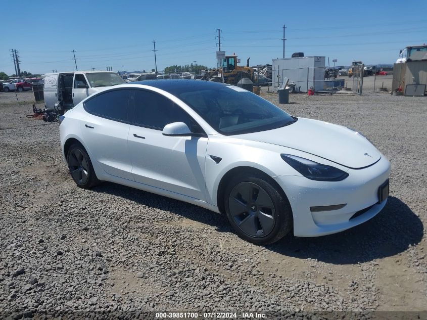 2023 TESLA MODEL 3 REAR-WHEEL DRIVE