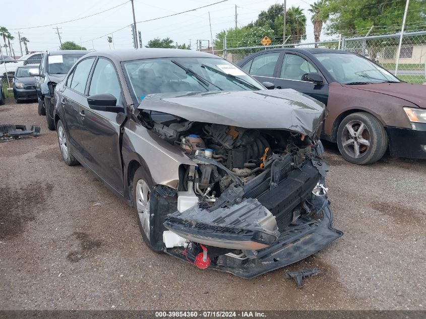 2012 VOLKSWAGEN JETTA S