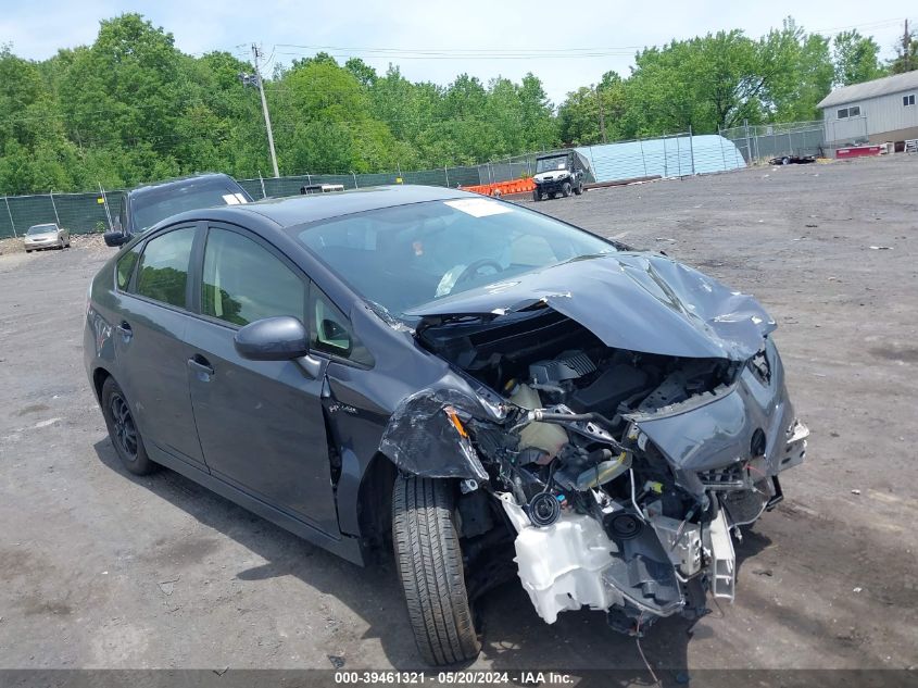 2012 TOYOTA PRIUS THREE