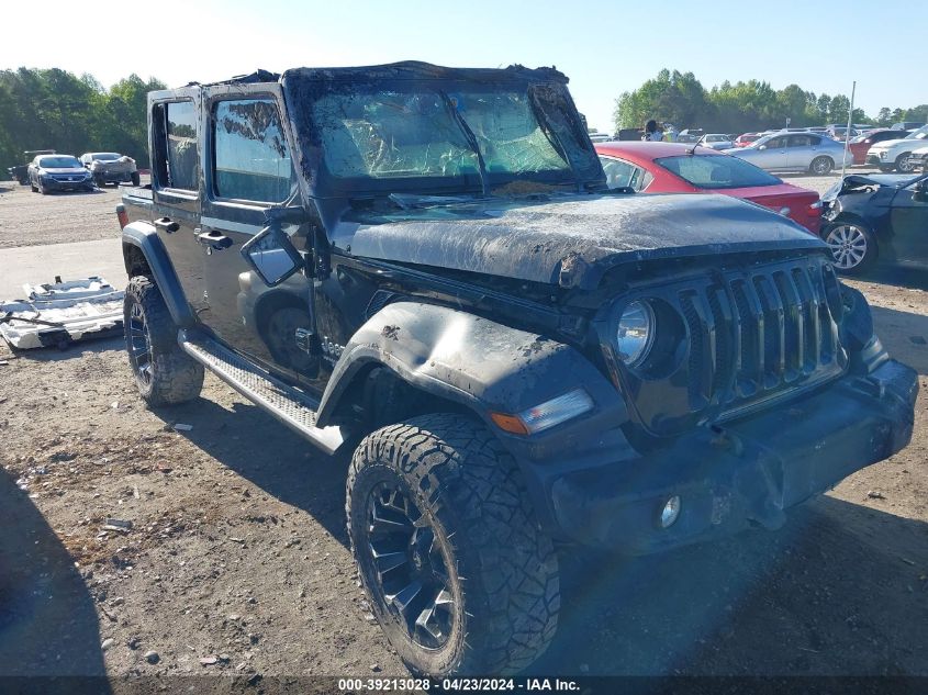 2018 JEEP WRANGLER UNLIMITED SPORT S 4X4