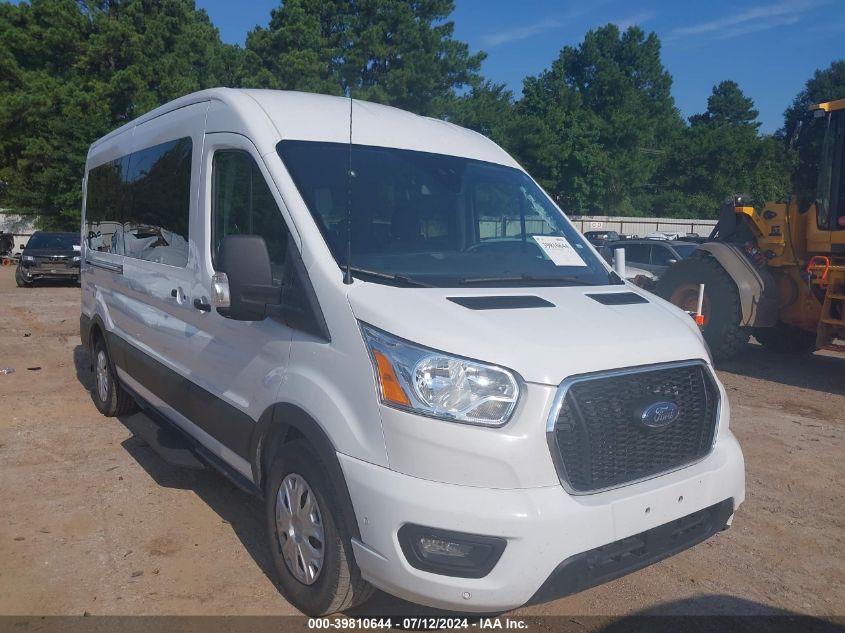 2021 FORD TRANSIT-350 PASSENGER VAN XLT