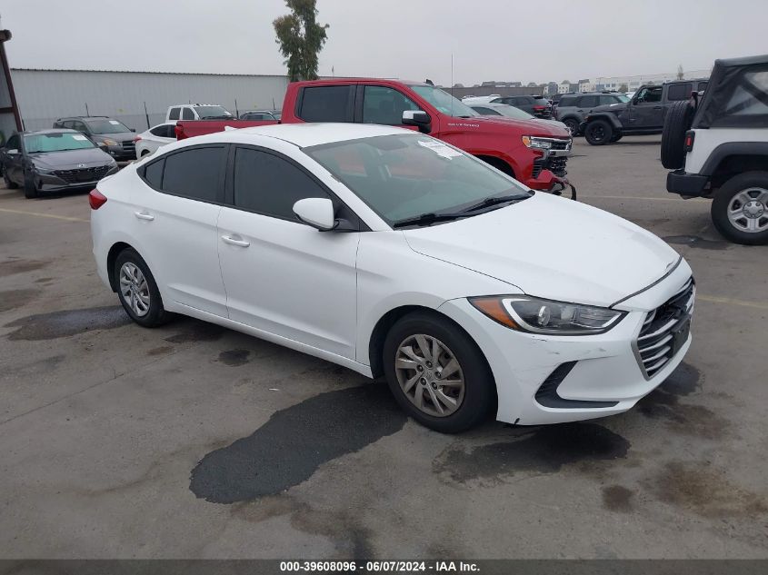 2017 HYUNDAI ELANTRA SE